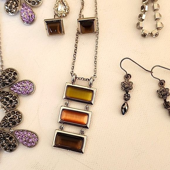 20 Pc Lot Monet + Necklace, Earrings, Bracelet Some New! - Picture 7 of 7